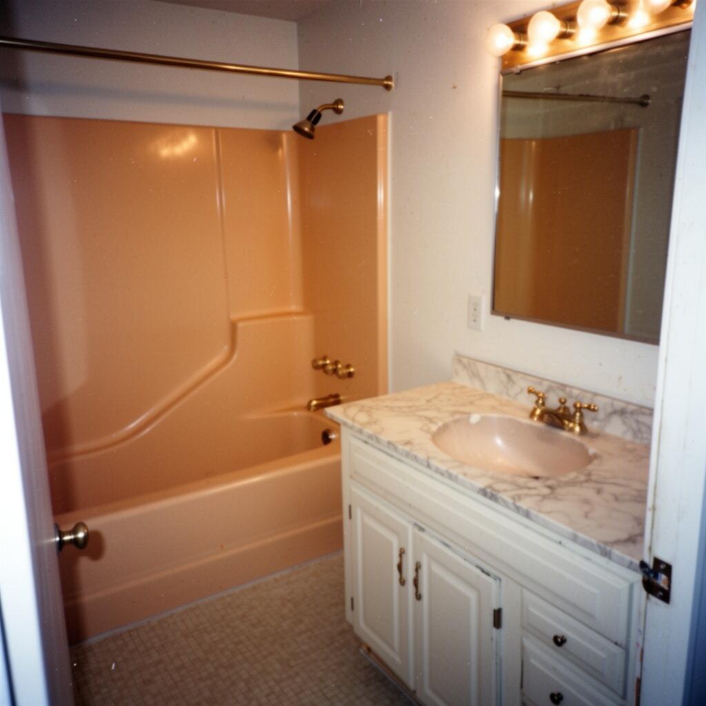 Before: Before and after of a luxury bathroom renovation in Winnipeg by ARA Reno